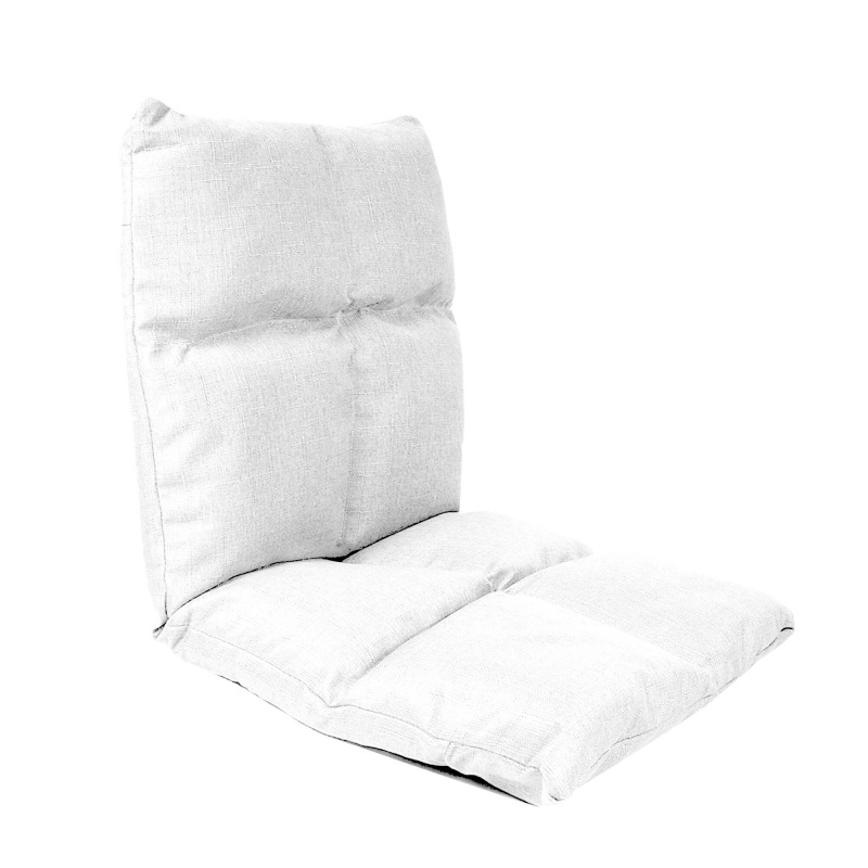 Aga Fotoliu reglabil pentru podea 52x55x55 cm Alb