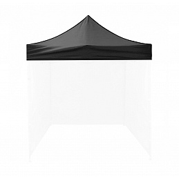 Aga Acoperiș pentru stand de vânzare 3x2m Negru