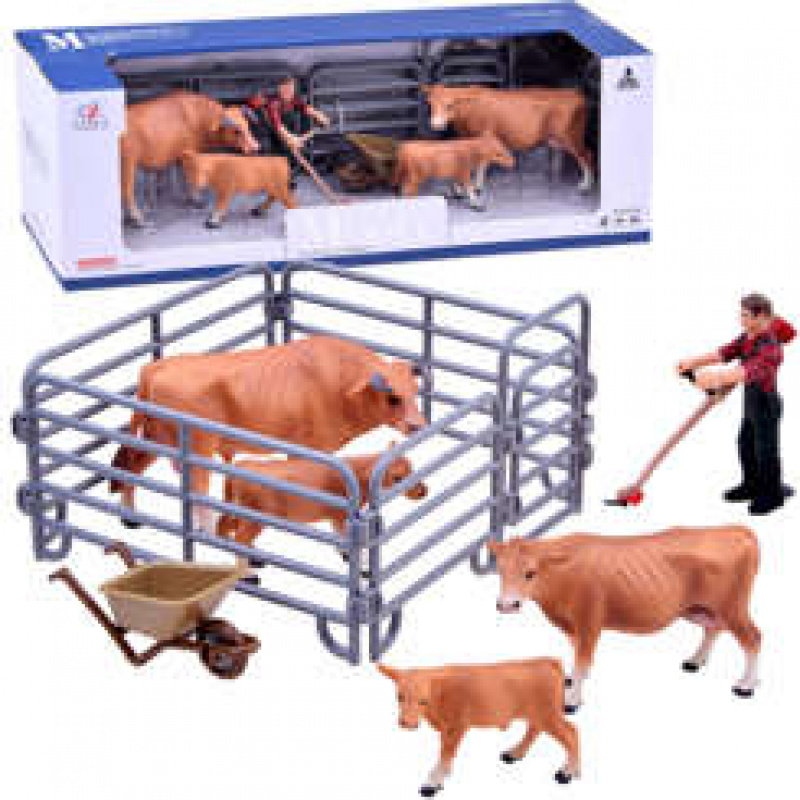 Set de figurine cu vaci domestice ZA2606