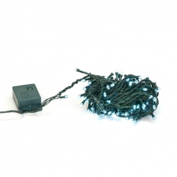E10B1 LAMPKI CHOINKOWE WHITE 100LED 10M