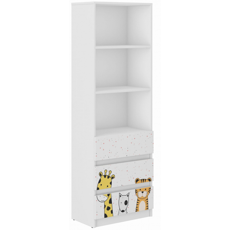 Wooden Toys Bibliotecă pentru copii Mini ZOO B-3