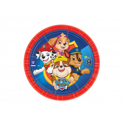 Farfurii de hârtie PawPatrol Patrula Cățelușilor 20 cm 8 buc.