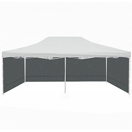 Aga Pereți laterali pentru stand de vânzare 3x6m Gri