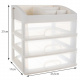 Organizator pentru cosmetice crem Soulima 19357