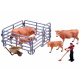 Set de figurine cu vaci domestice ZA2606