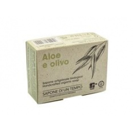 Săpun solid organic Aloe & Măsline 100 gr - SAPONE DI UN TEMPO universal