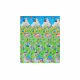 Aga4Kids Covoraș pliabil din spumă pentru copii 200x180 cm DS3011