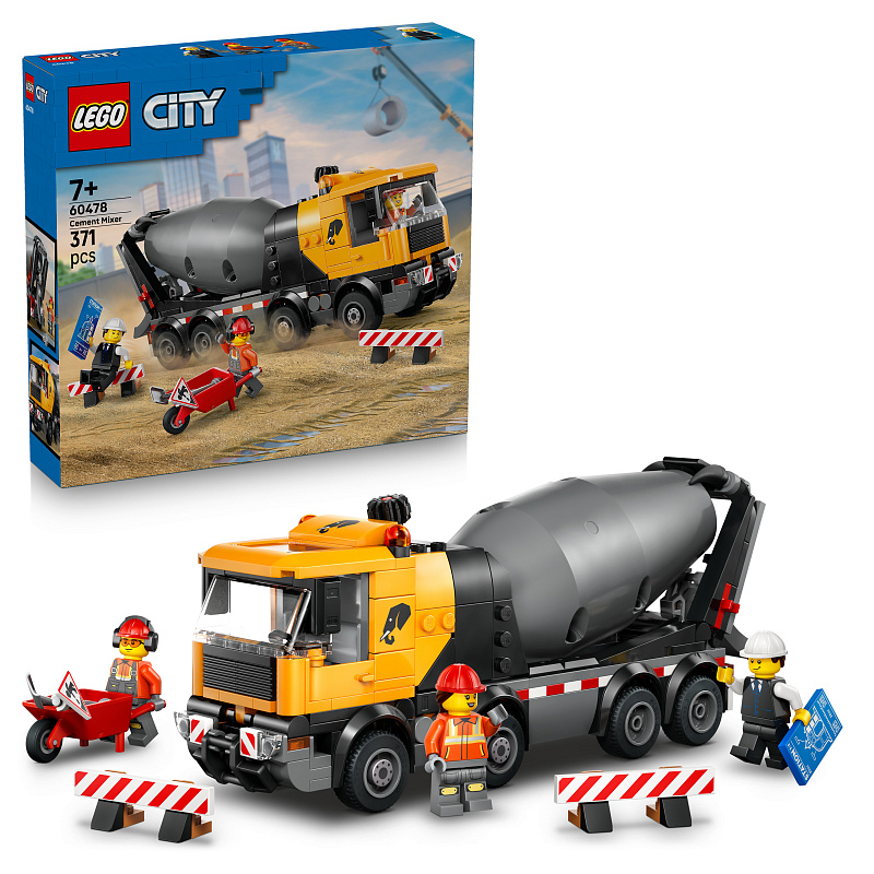 LEGO® City 60478 Autobetonieră