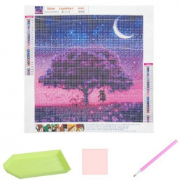Aga Diamantov broderie cu mozaic 5D Arbore