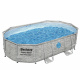 Suport pentru piscină Bestway 488x305x107 11in1 piatră 56946