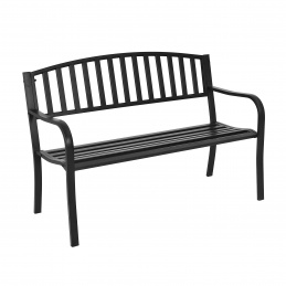 Bancă de grădină din metal Aga MR2006 127x60x87 cm