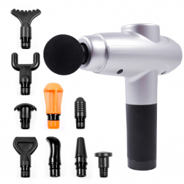 Aga Pistolă de masaj DS1606 Argintie