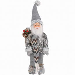 Figurină Moș Crăciun scandinavă - 49 cm