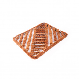 Linder Exclusiv Covoraș de cocos cu cadru metalic 60x40 cm