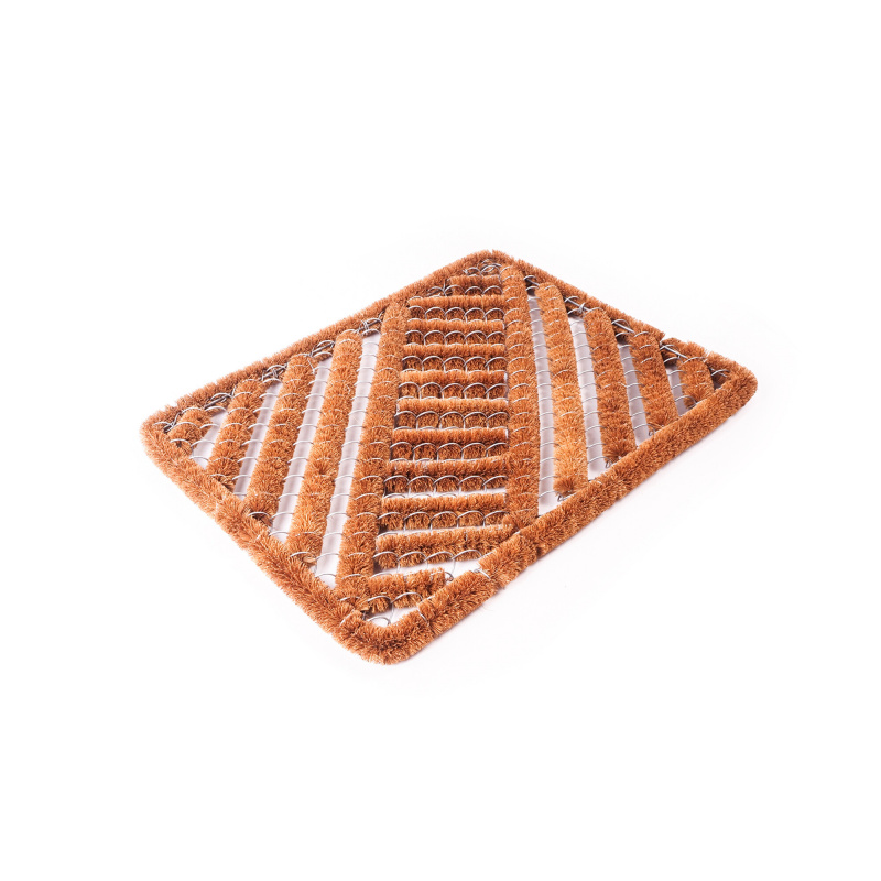 Linder Exclusiv Covoraș de cocos cu cadru metalic 60x40 cm