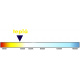 Bandă LED - 230V - SMD 2835 - 1m - 120LED/m - 11W/m - 750L - IP68 - alb cald - 14mm