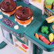 Aga4Kids Bucătărie din plastic MR6134 Verde