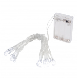 Linder Exclusiv Lanț de Crăciun pe baterii 50 LED Alb rece Linder Exclusiv Lanț de Crăciun pe baterii 50 LED Alb rece