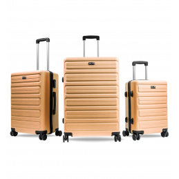 Set de valize de călătorie Aga Travel Portocaliu 2CZ051 - 2. CALITATE