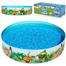 Piscină de grădină Bestway pentru copii DINO 183x38cm 55022 universală