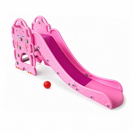 Aga4Kids Tobogan cu mâner 170 cm Roz