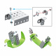 Aga4Kids Set de construcție metalic 125 piese Stegosaurus