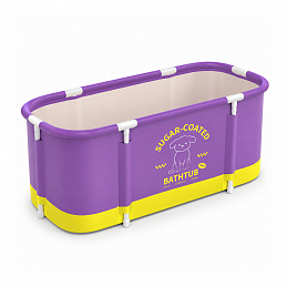 Aga Cadă portabilă pliabilă 120x60x60 cm Mov Aga Cadă portabilă pliabilă 120x60x60 cm Mov