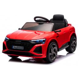 AUDI SQ8 ROȘU Mașină pe acumulator EVA Piele telecomandă Acumulator litiu-ion