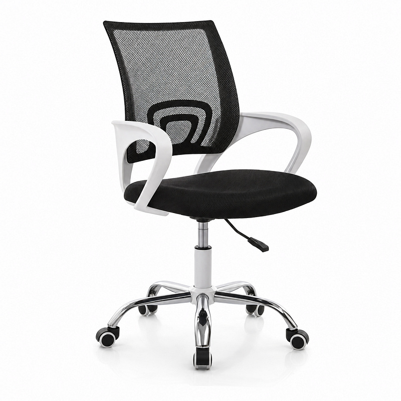 Scaun de birou Aga MR2073 Negru - Alb