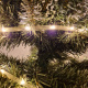 Aga LED Șir de lumini 10m 100 LED Alb cald