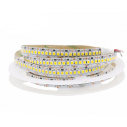 Bandă LED - SMD 2835 - 120W - 24W/m - IP20 - 12V - 5m - alb cald