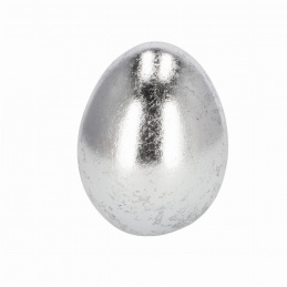 Ouă de Paște din ceramică argintie