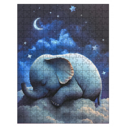 Set de puzzle 300 buc. Elefant