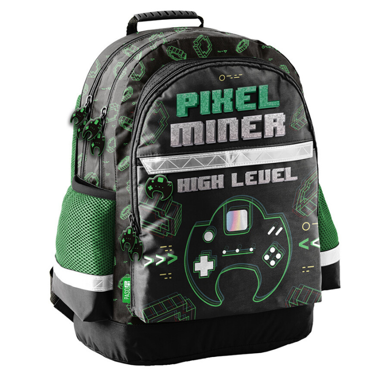 Paso Rucsac școlar cu trei compartimente Game