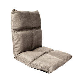 Aga Fotoliu reglabil pentru podea 52x55x55 cm Maro Aga Fotoliu reglabil pentru podea 52x55x55 cm Maro