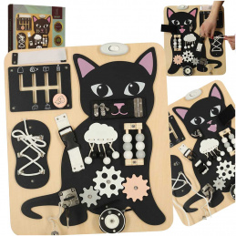 Aga Senzorială Educațională din Lemn Kitten LULILO KICIAO