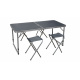 Aga Set pliabil de camping Gri