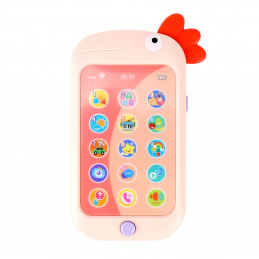 Telefon pentru copii Aga4Kids Cocoș Roz