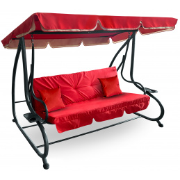 Aga Leagăn de grădină 2în1 GRANDLUX Roșu deschis