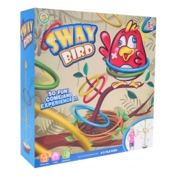 Joc de îndemânare Păsărică Legănată pentru copii 3+ Aruncarea inelelor + Țintirea la țintă