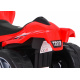 ATV Little Monster pe baterii pentru copii mici Roșu cu motor de 25W