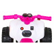 Cea mai rapidă ATV cu baterie pentru copii Roz + motor de 25W