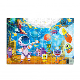 Aga4Kids Puzzle pentru copii Călători spațiali 216 piese