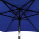Aga Umbrelă de grădină înclinabilă 250 cm Albastră