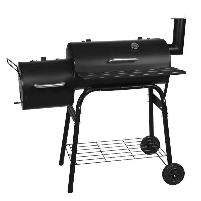 Grătar de grădină Aga cu afumătoare DS1914