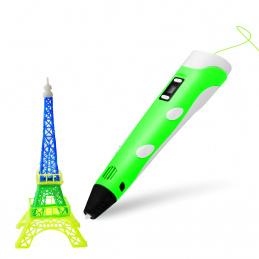 Aga Stilou 3D cu ecran LCD Verde