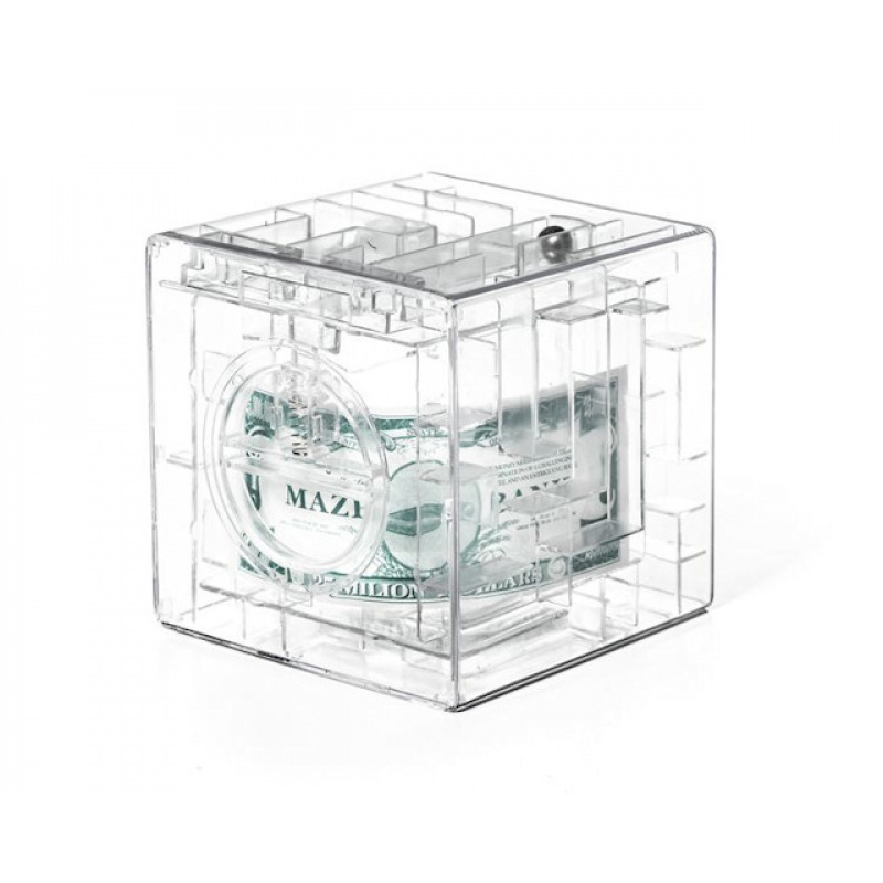 Aga Portofel labirint puzzle transparent 10cm