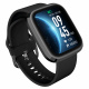 Garett GRC STYLE Ceas inteligent Negru cu curea din silicon negru