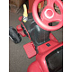 Tractor electric Aga4Kids cu remorcă Roșu - DZ245 - II. CALITATE