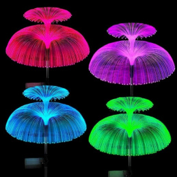 Q30F1 LĂMPI SOLARE DE GRĂDINĂ MEDUZA 4    BUC